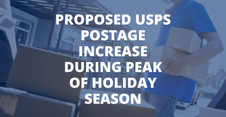 U.S. Postal Service Announces Proposed Temporary Rate Adjustments for 2021 Peak Holiday Season