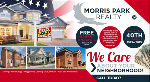 Morris Park Realty Postcard